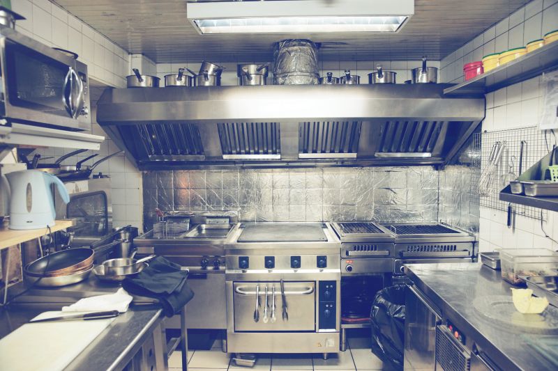 Exhaust Vent System in Commercial Kitchen
